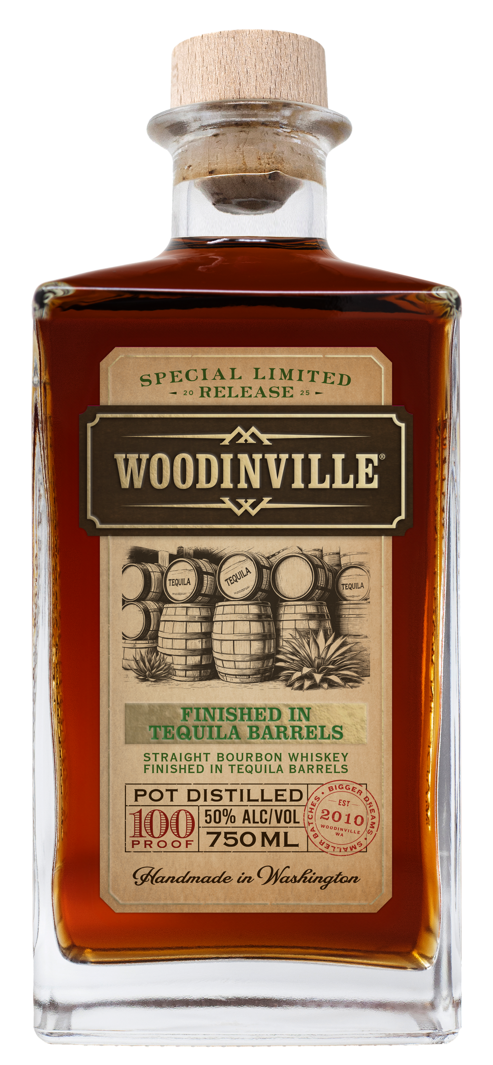 Announcing Woodinville Straight Bourbon Finished in Tequila