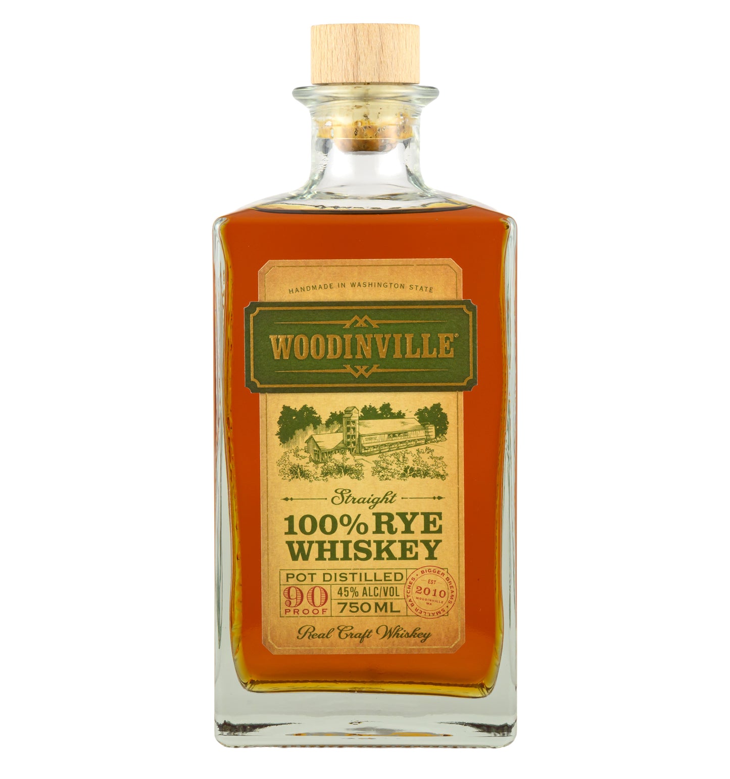 Straight 100% Rye Whiskey