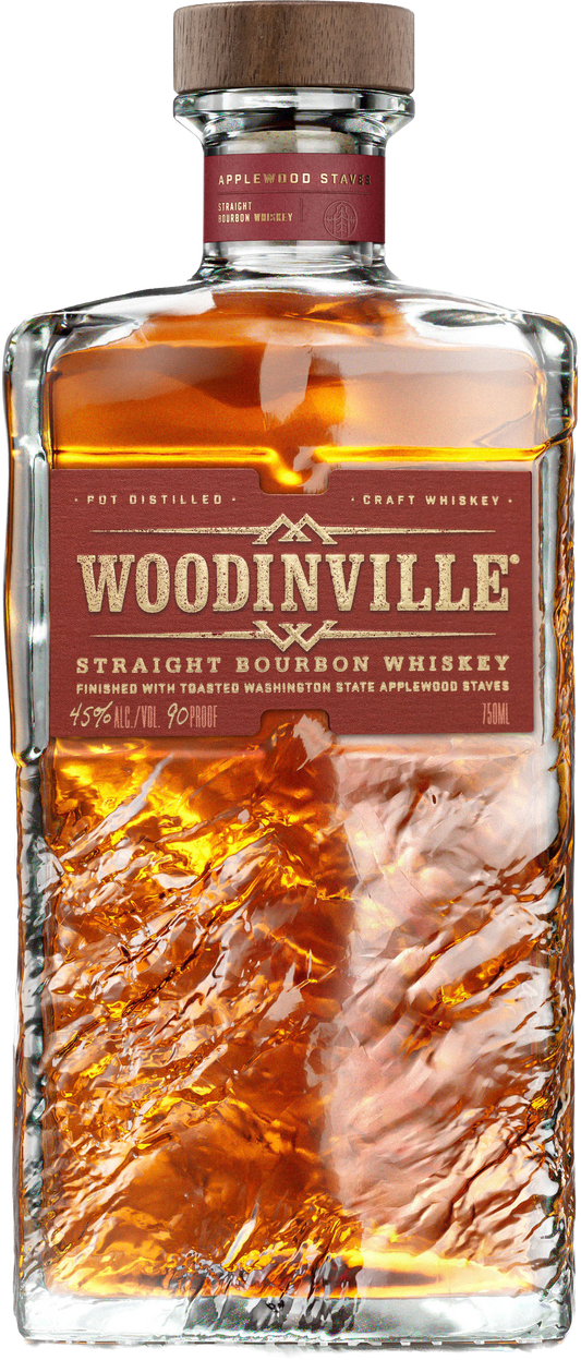 Straight Bourbon Whiskey, Finished with Toasted Applewood Staves 90 Proof