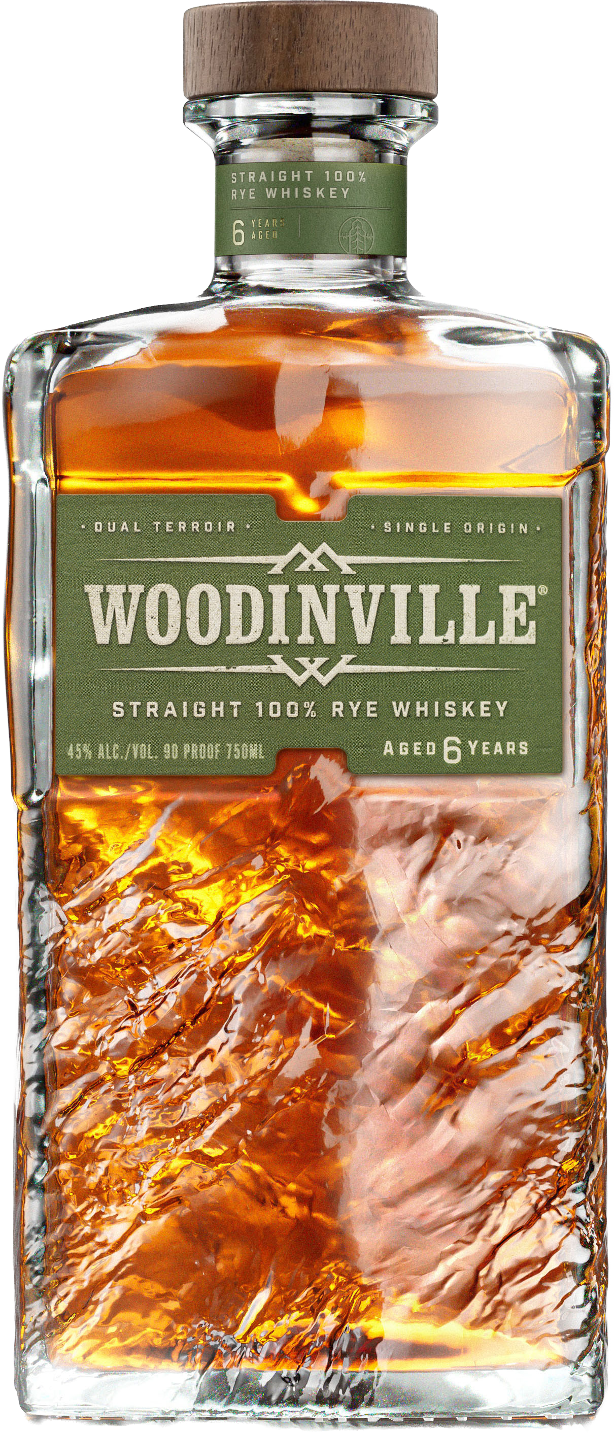 Straight 100% Rye Whiskey Aged 6 Yearsのボトル画像
