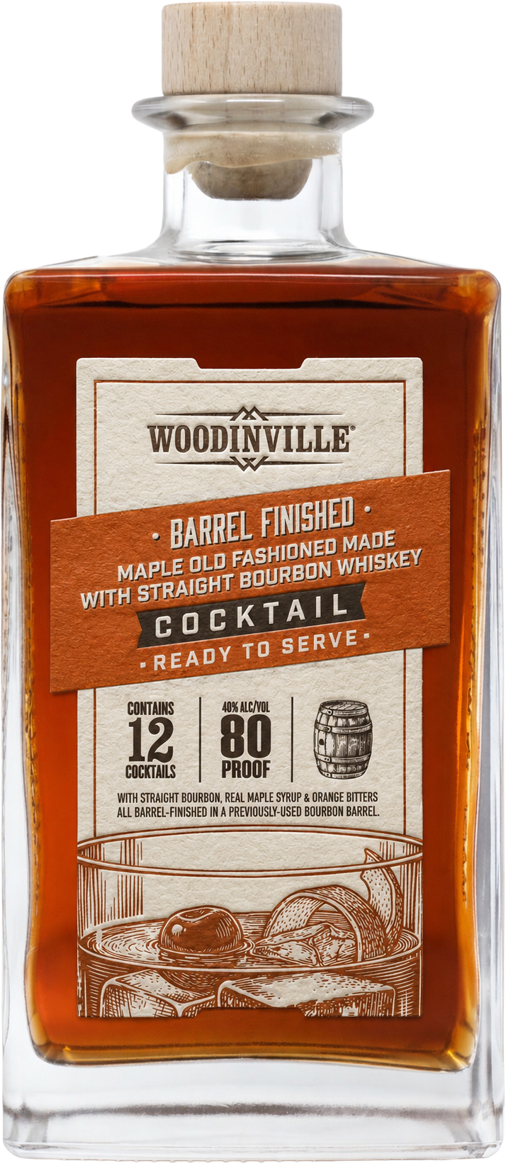Barrel-Finished Maple Old Fashioned