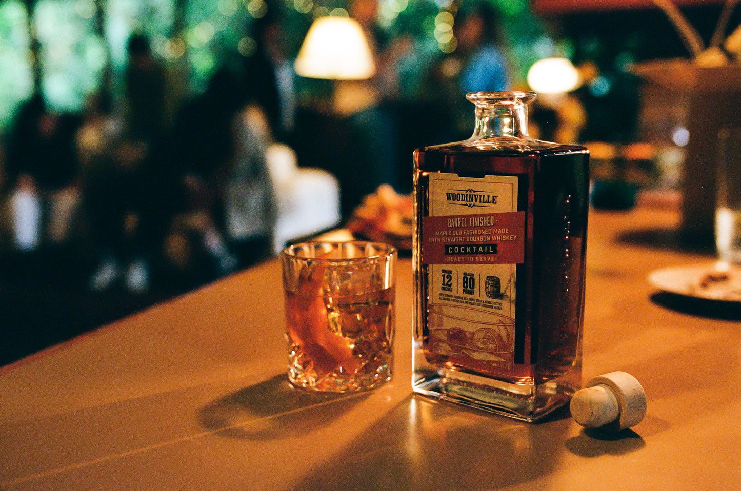 Barrel-Finished Maple Old Fashioned