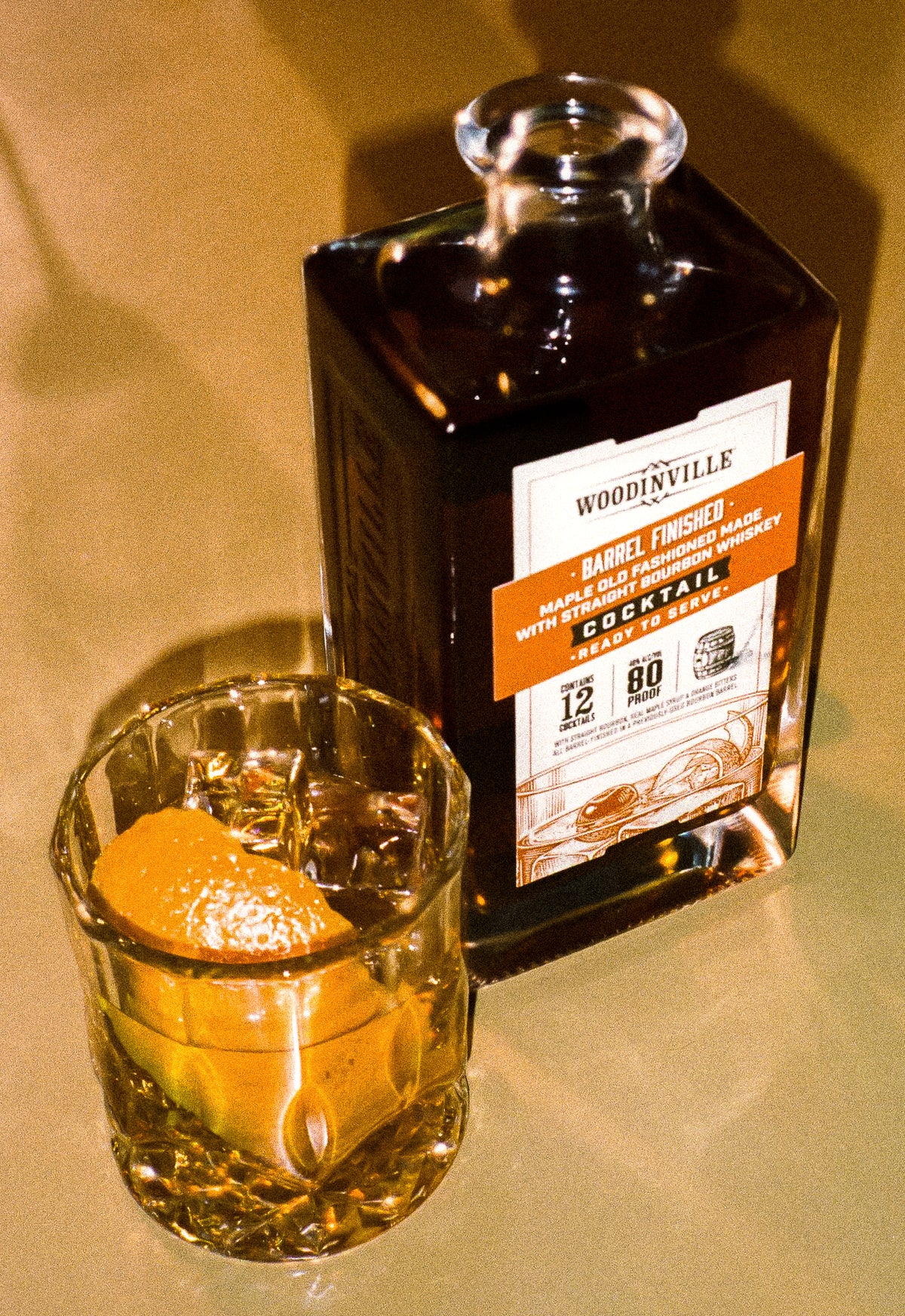 Barrel-Finished Maple Old Fashioned