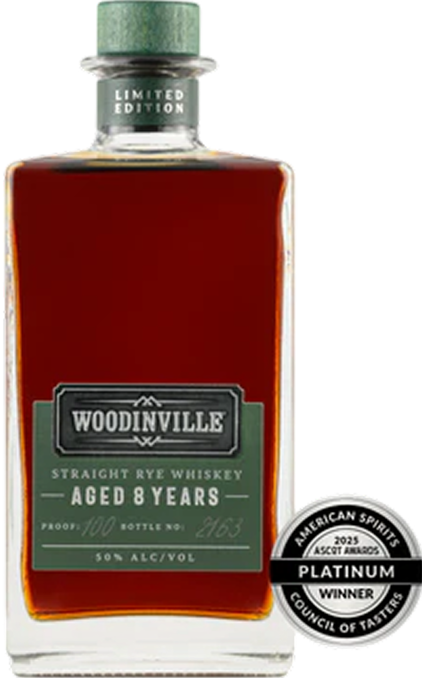 Straight 100% Rye, Aged 8 Years