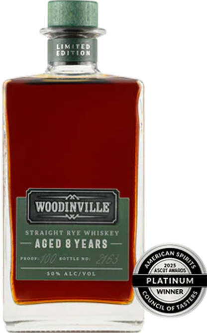 Straight 100% Rye, Aged 8 Years