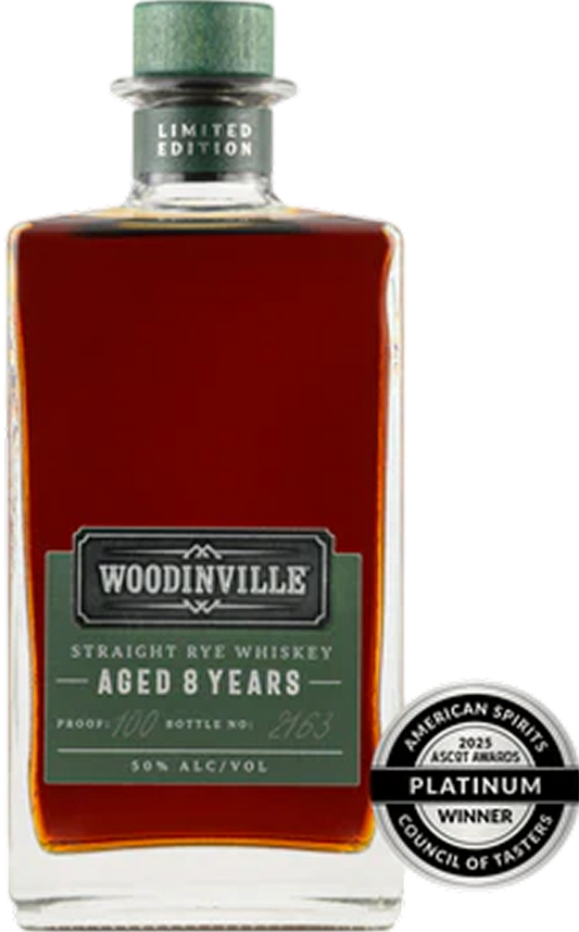 Straight 100% Rye, Aged 8 Years