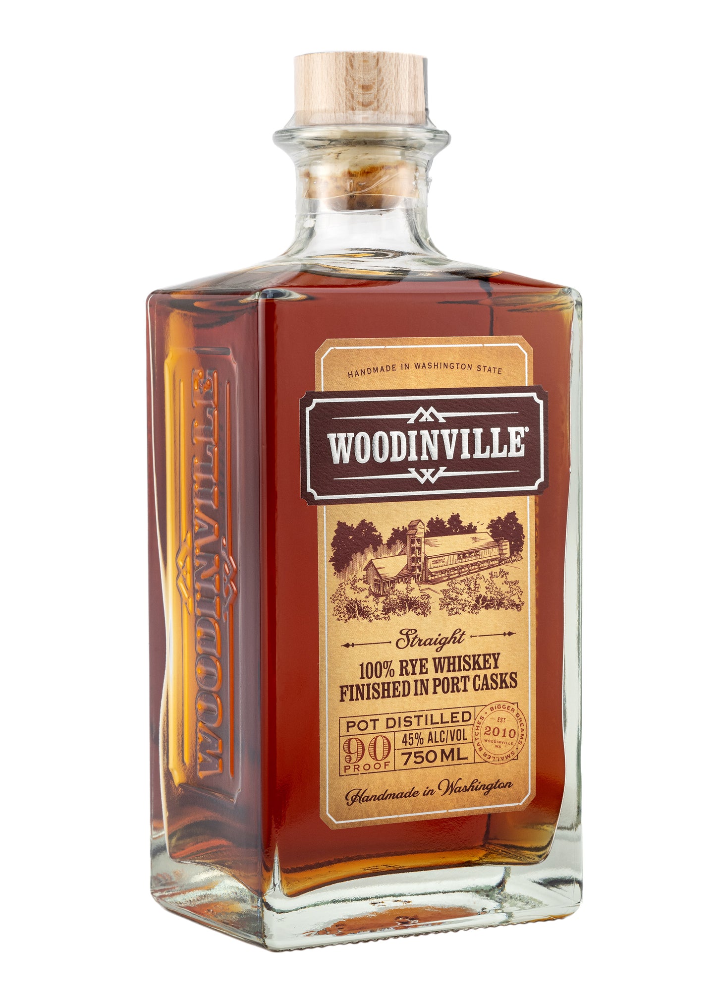 Straight Bourbon Whiskey Finished in Port Barrels